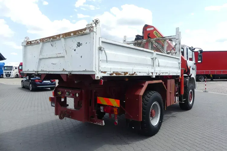 Renault MIDLINER M210 / 4X4 / WYWROTKA + HDS PALFINGER PK 12080 12.7 m / zdjęcie 10