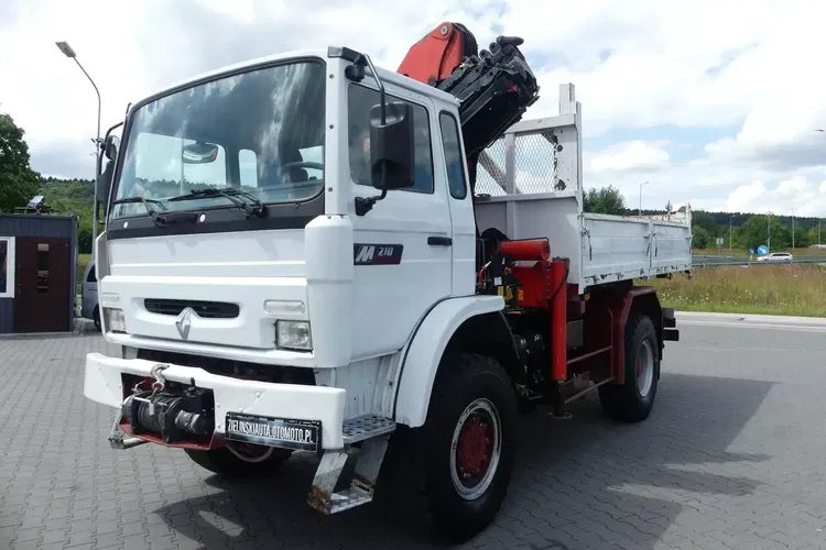 Renault MIDLINER M210 / 4X4 / WYWROTKA + HDS PALFINGER PK 12080 12.7 m / zdjęcie 6