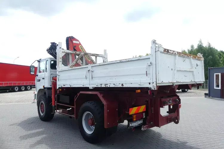 Renault MIDLINER M210 / 4X4 / WYWROTKA + HDS PALFINGER PK 12080 12.7 m / zdjęcie 9