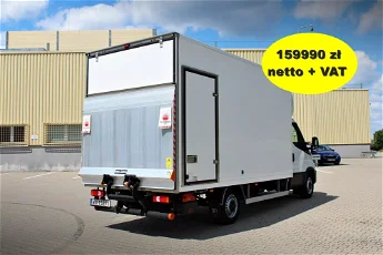 Iveco Daily 35S18 kontener 9eu palet + winda BAR 750kg