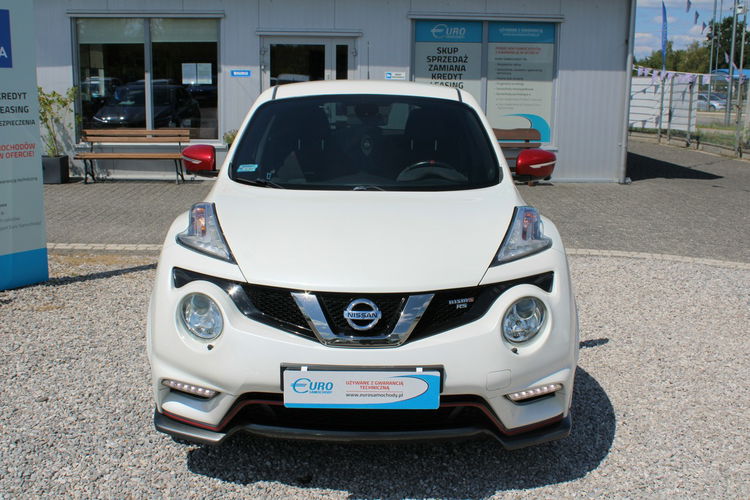 Nissan Juke NISMO RS 218HP Alkantara g.fotele kamera 360 biała perła zdjęcie 2