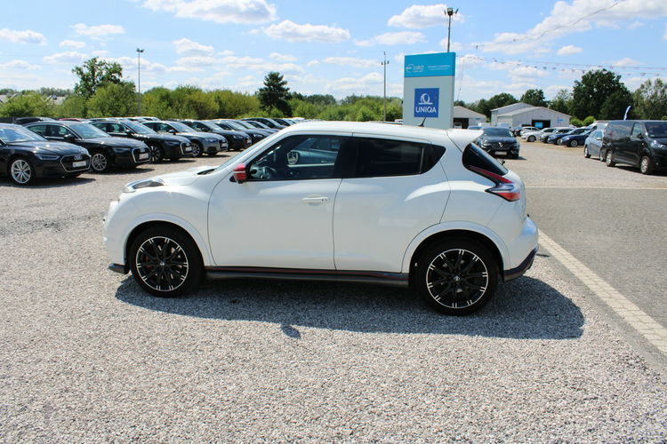 Nissan Juke NISMO RS 218HP Alkantara g.fotele kamera 360 biała perła zdjęcie 8