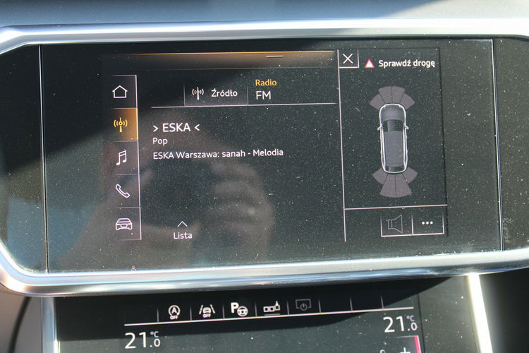 Audi A6 S-Tronic Asystent parkowania F-vat Salon PL Gwarancja zdjęcie 24