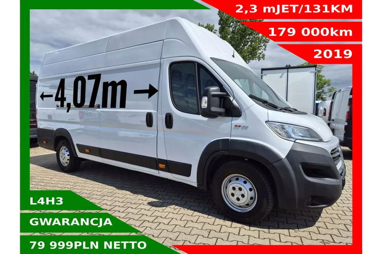 Fiat Ducato L4H3 79999zł NETTO 2.3 MultiJET/131KM zdjęcie 1