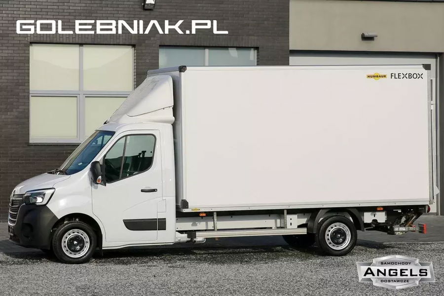 Renault Master 145KM 2.3 KONTENER + WINDA 750kg NOWY MODEL zdjęcie 