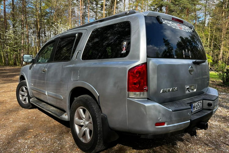 Nissan Armada 5.6v8 automat 8 os.4x4 blokada najbogatsza wersja zamiana keyless gwar zdjęcie 4