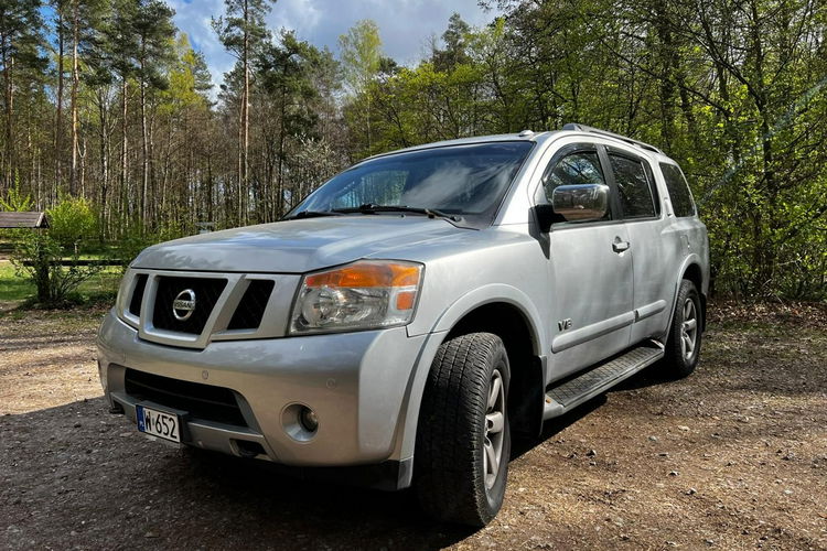 Nissan Armada 5.6v8 automat 8 os.4x4 blokada najbogatsza wersja zamiana keyless gwar zdjęcie 9