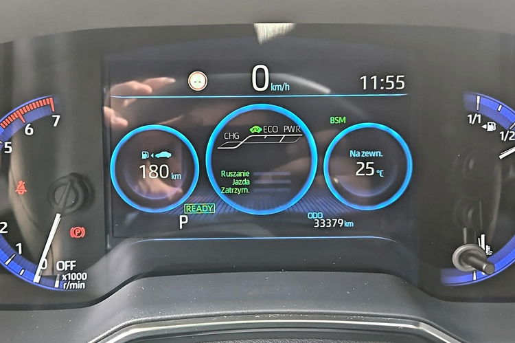 Toyota Corolla 1.8 HSD 122KM GR SPORT DYNAMIC, salon Polska, gwarancja, FV23% zdjęcie 16