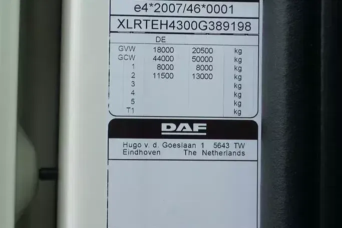 DAF 106 / 480 / EURO 6 / ACC / SSC / RETARDER zdjęcie 11