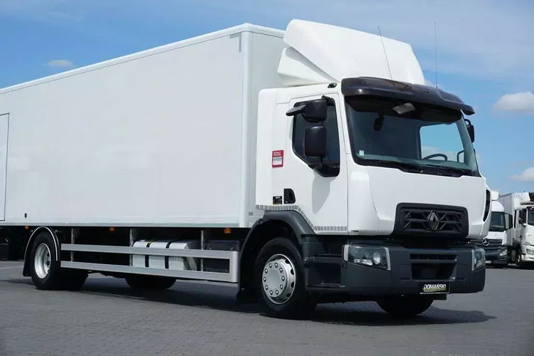 Renault / D 19 / 250 KM / ACC / E 6 / KONTENER + WINDA / ŁAD. 8907 KG / 20 PALET zdjęcie 25