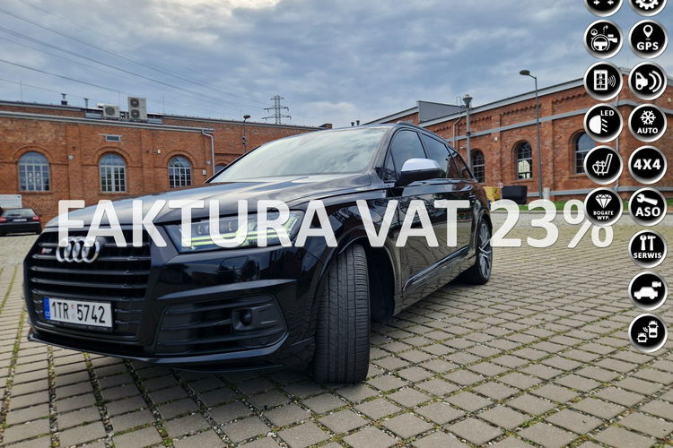 Audi SQ7 Full- Ledy. Skóra. Radary. Navi. 4.0 TDI V8 zdjęcie 1