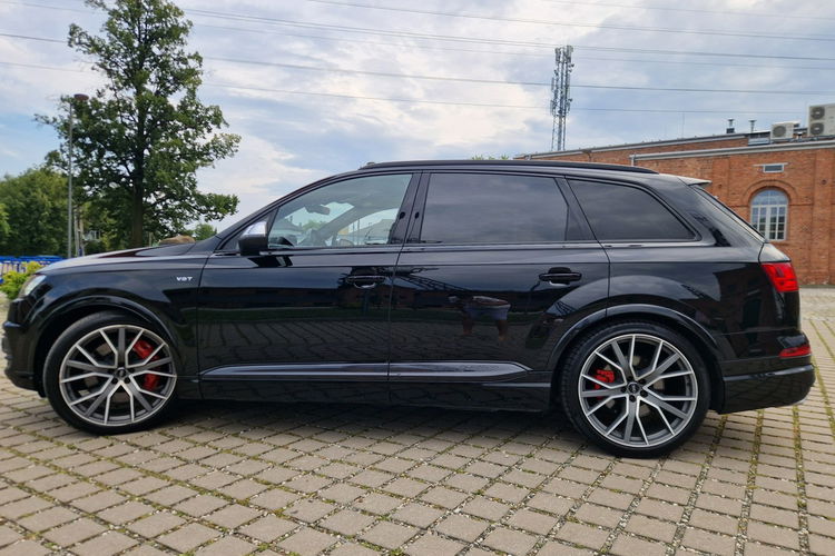 Audi SQ7 Full- Ledy. Skóra. Radary. Navi. 4.0 TDI V8 zdjęcie 11