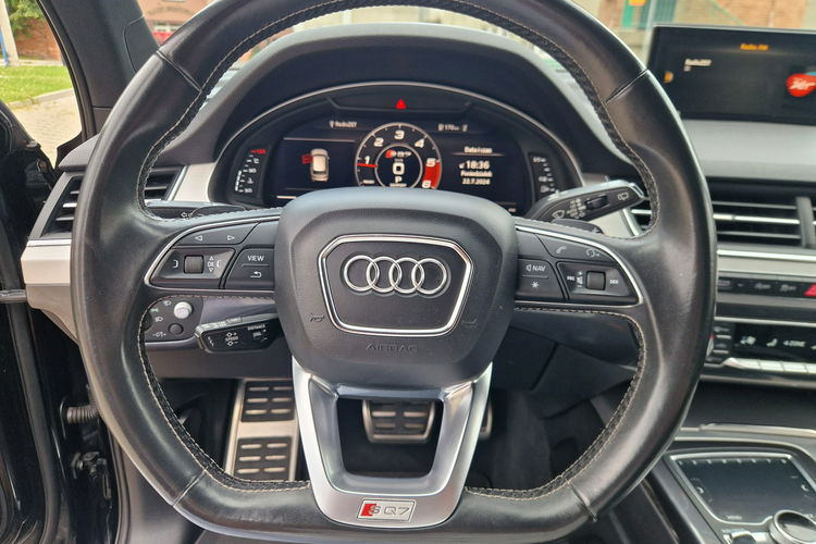 Audi SQ7 Full- Ledy. Skóra. Radary. Navi. 4.0 TDI V8 zdjęcie 17