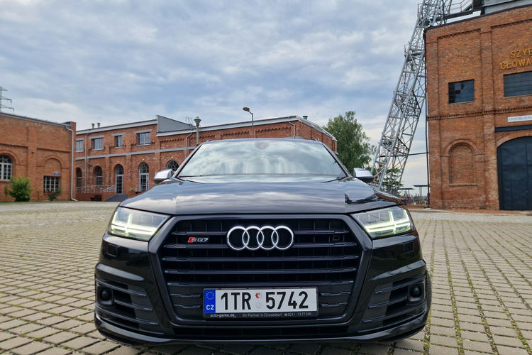 Audi SQ7 Full- Ledy. Skóra. Radary. Navi. 4.0 TDI V8 zdjęcie 3