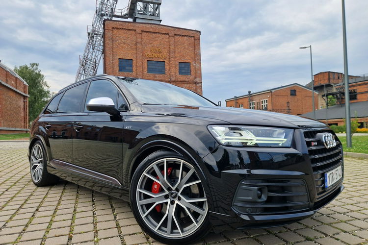 Audi SQ7 Full- Ledy. Skóra. Radary. Navi. 4.0 TDI V8 zdjęcie 5