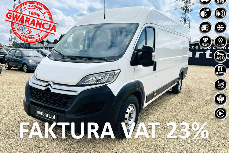 Citroen Jumper 2.0 HDi 163KM L4H2 maxi PREMIUM PLUS NAVI Klimatronic Kamera F-VAT 23% zdjęcie 1