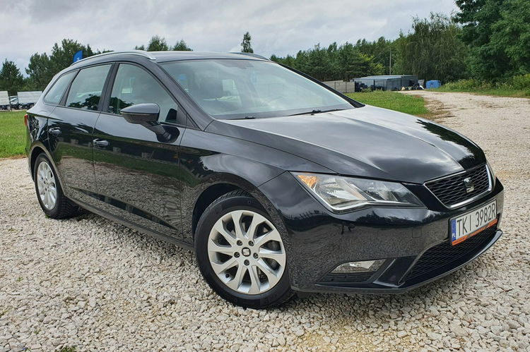 Seat Leon 1.6 TDI 110KM # Navi # ParkPilot # Climatronic # do Końca zdjęcie 3