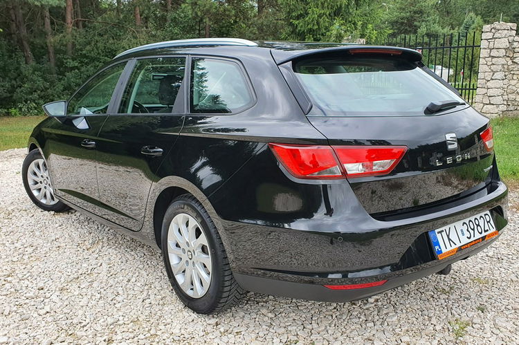 Seat Leon 1.6 TDI 110KM # Navi # ParkPilot # Climatronic # do Końca zdjęcie 4