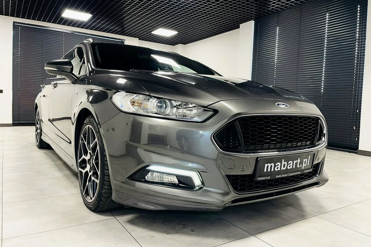 Ford Mondeo 2.0 150KM ST-LINE PLUS SYNC Klimatronic Hak Kamera LED FULL Alu 19 zdjęcie 10