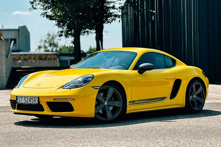Porsche 718 Cayman Salon Polska Cayman T zdjęcie 12