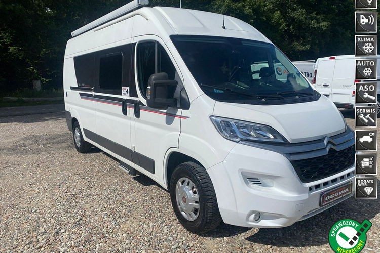 Citroen Jumper 2.0 long kamper 4 osoby piekny stan bez wkładu finansowego gwarancja zdjęcie 1