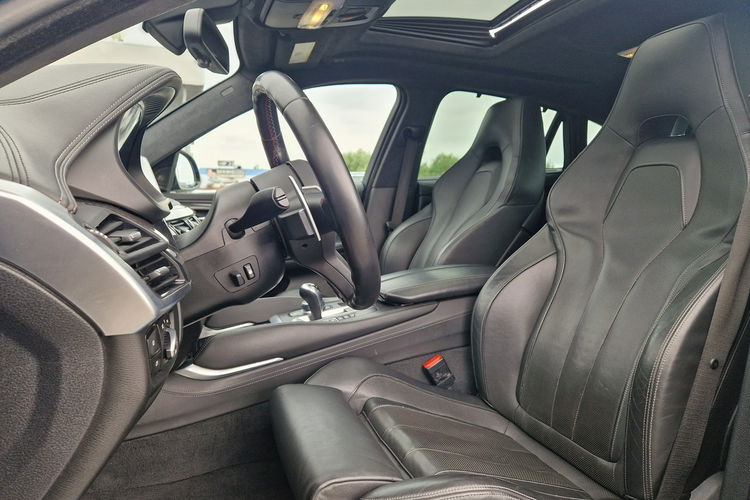 X6 M BMW X6M Świeżo po serwisie HeadUp Kamery360 Czuj.Martwego Gwarancja w zdjęcie 16