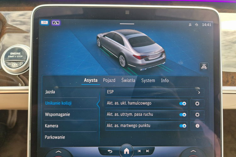 S 500 Mercedes-Benz Klasa S Unikat Edition 1 Bezwypadkowy Nie Malowany ASO zdjęcie 23