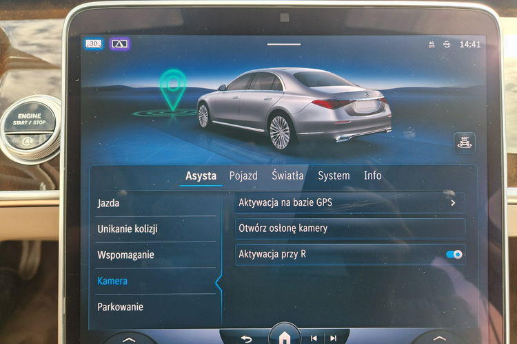 S 500 Mercedes-Benz Klasa S Unikat Edition 1 Bezwypadkowy Nie Malowany ASO zdjęcie 25