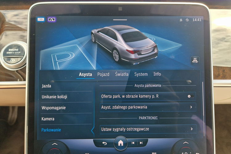 S 500 Mercedes-Benz Klasa S Unikat Edition 1 Bezwypadkowy Nie Malowany ASO zdjęcie 26