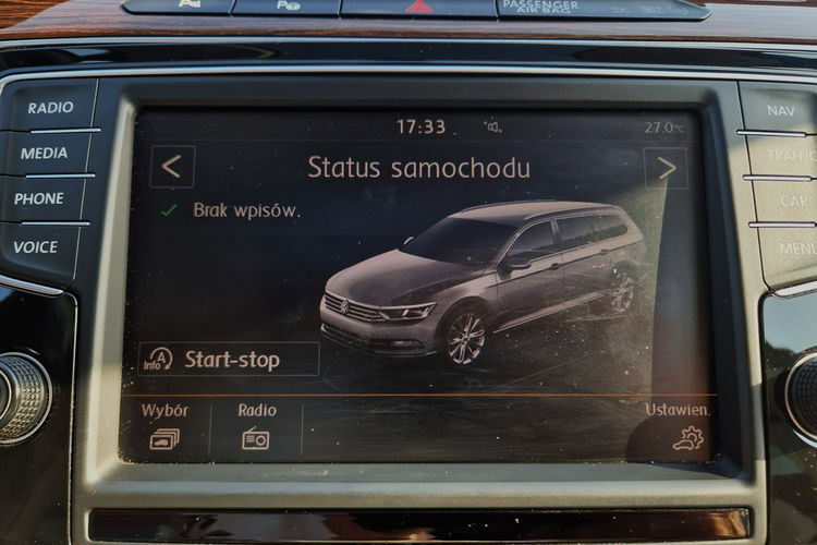Volkswagen Passat Vokswagen Passat 4Motion Panorama Webasto DSG Czujniki360 GwarancjaROK zdjęcie 27