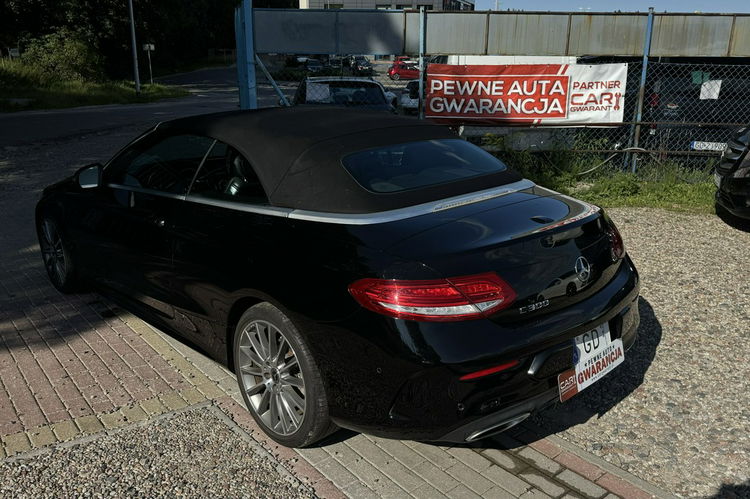 Mercedes C 300 c300 4-matic cabrio ledy skory kamera cofania felgi amg rok gwarancji zdjęcie 12