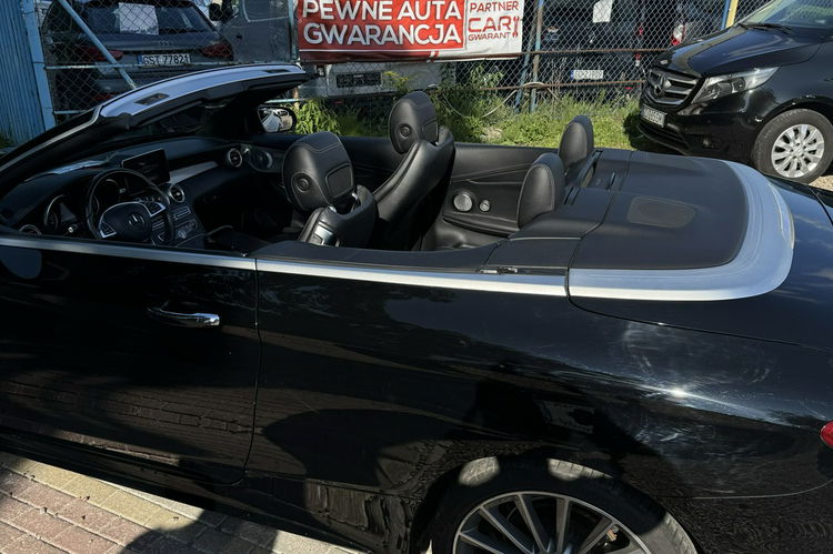 Mercedes C 300 c300 4-matic cabrio ledy skory kamera cofania felgi amg rok gwarancji zdjęcie 15