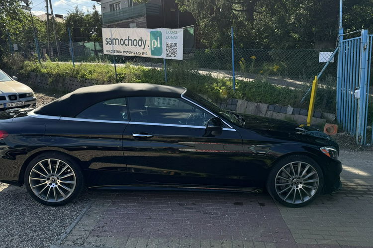 Mercedes C 300 c300 4-matic cabrio ledy skory kamera cofania felgi amg rok gwarancji zdjęcie 5