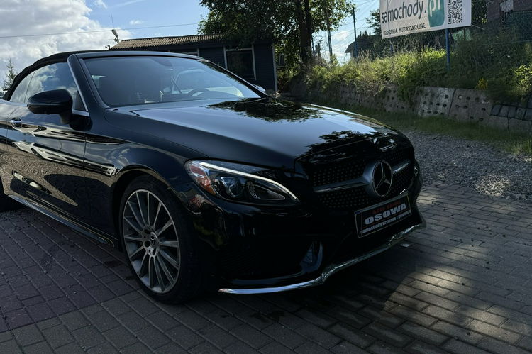 Mercedes C 300 c300 4-matic cabrio ledy skory kamera cofania felgi amg rok gwarancji zdjęcie 6