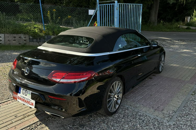 Mercedes C 300 c300 4-matic cabrio ledy skory kamera cofania felgi amg rok gwarancji zdjęcie 9