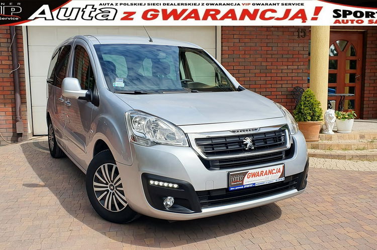 Peugeot Partner Tylko 43 tys km. 1.6 BHDI 100 KM, SALON PL, I WŁ, Tempomat F.vat23%, zdjęcie 4