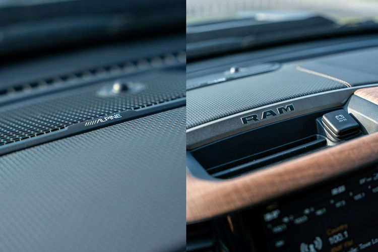 Dodge 1500 5.7 V8 HEMI / Crew Cab LONG HORN LIMITED / Bogate wyposażenie / 2021 zdjęcie 33