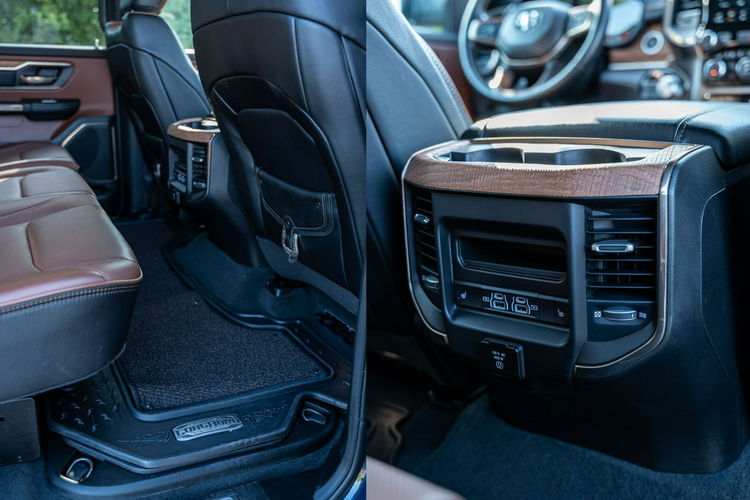 Dodge 1500 5.7 V8 HEMI / Crew Cab LONG HORN LIMITED / Bogate wyposażenie / 2021 zdjęcie 38