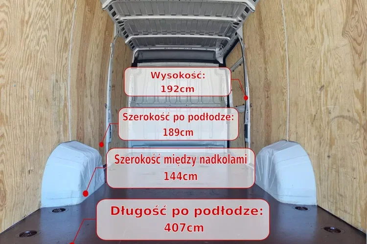 Fiat Ducato L4H2 79900zł NETTO 2.3 MultiJet/140KM zdjęcie 33