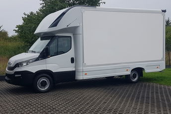 Iveco Daily KONTENER NISKOPODŁOGOWY 4.31x2.24x2.42 SKLEP KAMPER KLIMA FOODTRUCK