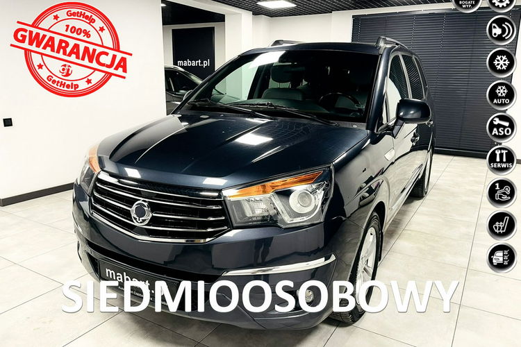 SsangYong Rodius 2.2 eXDi 178KM Sapphire Salonka Fotele Kapitan 7-osobowy IdeaŁNIEMIEC zdjęcie 1