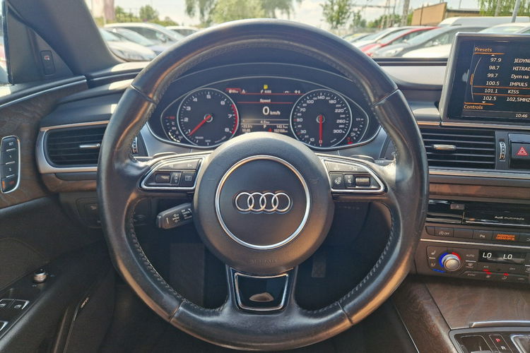 Audi A7 3.0 TFSI 333 km4X4 QUATTRO Lift Stan BDB Gwarancja BDB wyposażenie zdjęcie 16