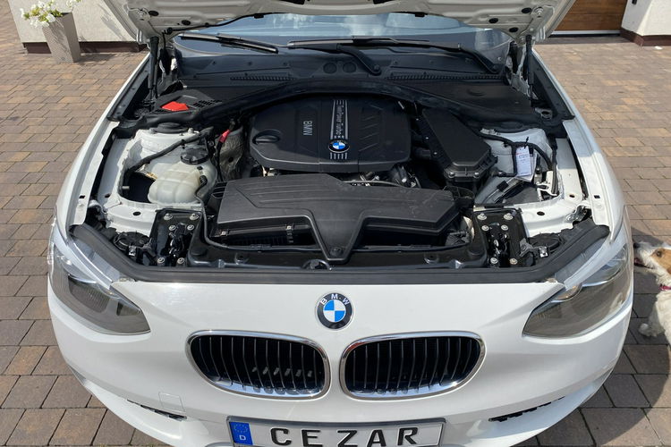 BMW 116 13r. 2.0 diesel jak nowa nowy rozrząd po serwisie nawigacja klimatroni zdjęcie 21