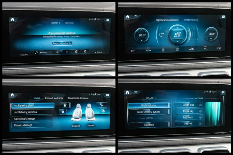 Mercedes GLE 350 GLE 350d 4MATIC Podgrz i wenty. f. Masaże Skóra Kamera 350 Salon PL zdjęcie 24