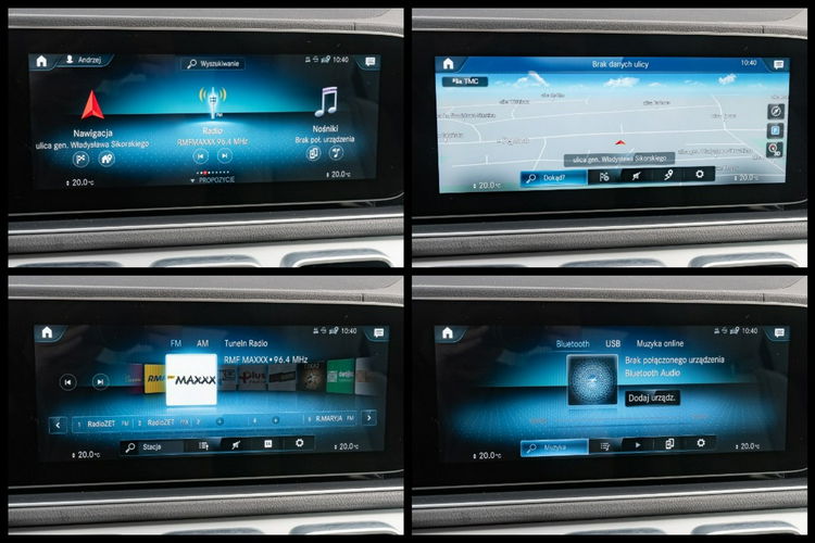 Mercedes GLE 350 GLE 350d 4MATIC Podgrz i wenty. f. Masaże Skóra Kamera 350 Salon PL zdjęcie 25