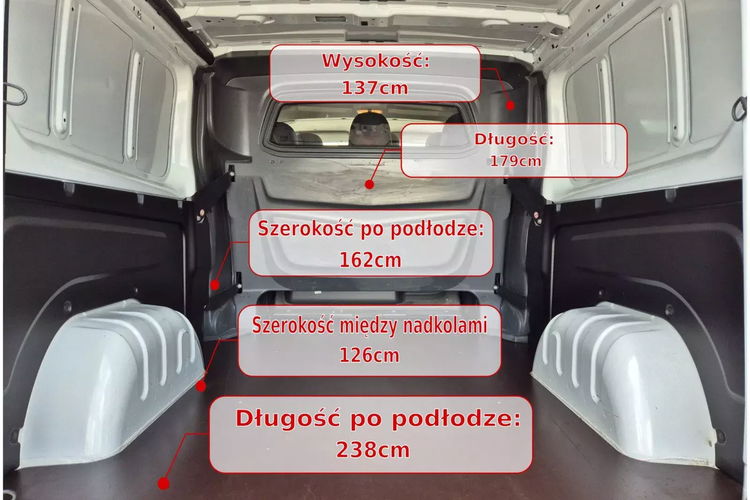 Renault Trafic L2H1 109999zł NETTO Brygadówka 6 osób 2.0dCi/120KM zdjęcie 39