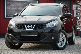 Nissan Qashqai+2 Czarny Opłacony 2.0i 16V Lift 7 Foteli Navi Kamera Klimatronik Alu