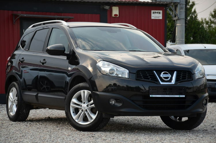 Nissan Qashqai+2 Czarny Opłacony 2.0i 16V Lift 7 Foteli Navi Kamera Klimatronik Alu zdjęcie 7