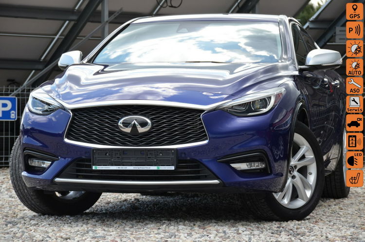 Infiniti Q30 Zarejestrowane 1.6i 122KM Serwis Led Kamera 360 Navi Skóra+Alcantara zdjęcie 1