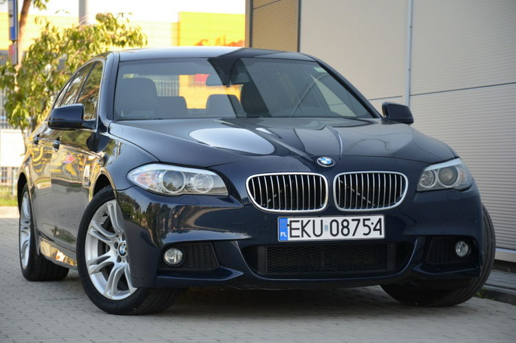 BMW 520 Zarejestrowana 520D Lift M-Pakiet 6WB Serwis Skóra Navi Start/Stop zdjęcie 16